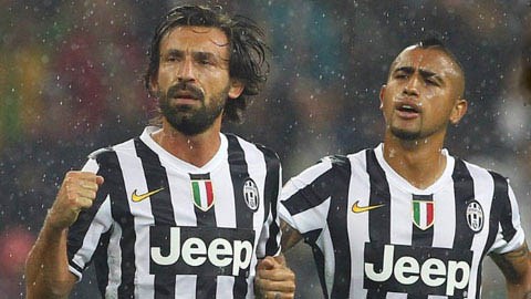 Vidal và Pirlo trở lại: Lão bà tự tin đến San Siro