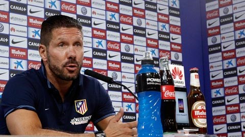 Diego Simeone có chiến thắng thứ 100 cùng Atletico