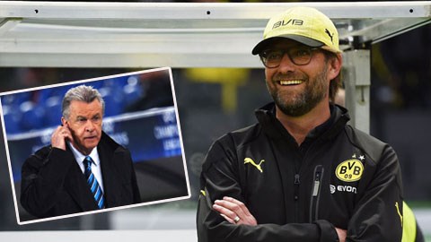 Juergen Klopp phá kỷ lục của Ottmar Hitzfeld