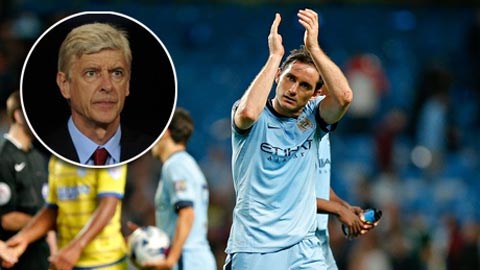 Wenger phản đối Lampard ở lại Man City