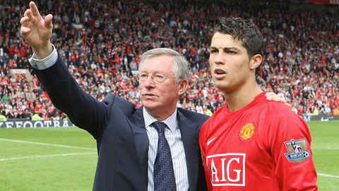 Sir Alex gọi điện thuyết phục Ronaldo trở lại M.U