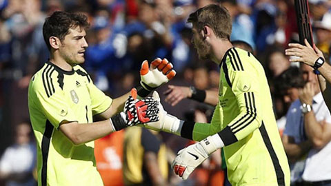 Đã đến lúc Casillas nhường chỗ cho De Gea Đã đến lúc Casillas nhường chỗ cho De Gea