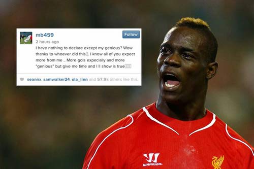 Tin HOT trưa 12/10: Balotelli hứa ghi bàn cho Liverpool - 1