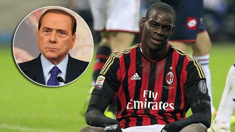 Ông chủ Milan ví von Balotelli là “quả táo thối”