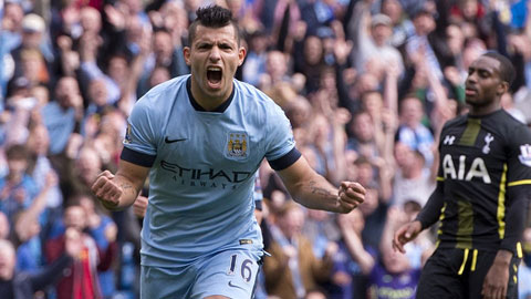 “Mozart-Aguero” bắn hạ Tottenham