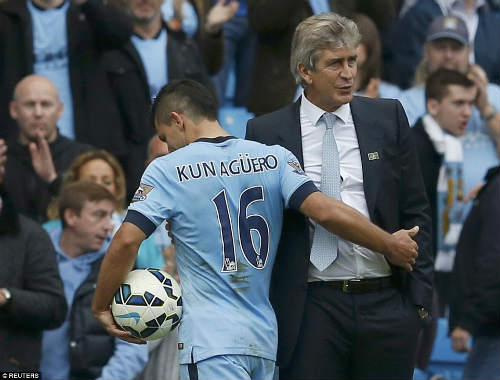 Man City: Aguero đủ sức cạnh tranh với CR7 và M10 - 1