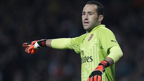 Ospina lỡ cơ hội bắt chính cho Arsenal tại Champions League