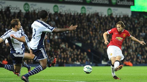 Daley Blind ghi bàn thứ 140.000 trong lịch sử giải VĐQG Anh Daley Blind ghi bàn thứ 140.000 trong lịch sử giải VĐQG Anh