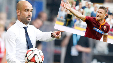 Roma đụng Bayern: Ngày Guardiola tái ngộ Totti