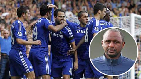 Vieira tin Chelsea sẽ bất bại Premier League mùa này