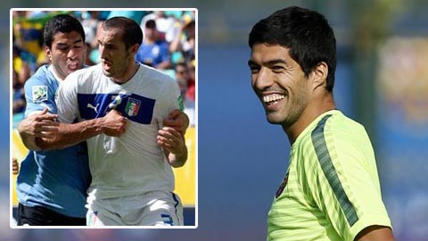 Suarez thừa nhận cắn là mãnh lực