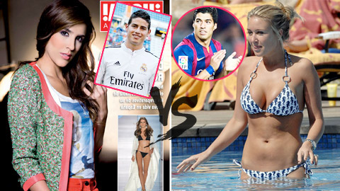 WAGs mới so kè, Barca đè Real WAGs mới so kè, Barca đè Real