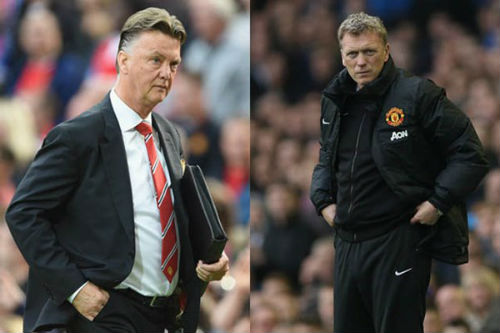 SỐC: Van Gaal kém tài David Moyes - 1