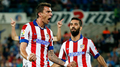 Mandzukic giúp Atletico quên đi 