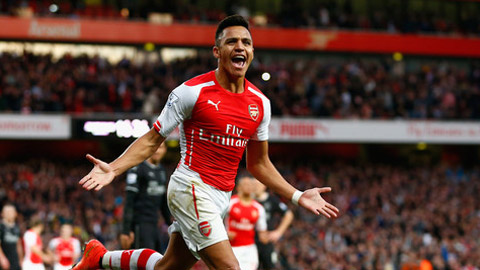 Alexis Sanchez giành giải 