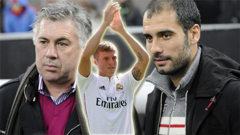 Ancelotti sử dụng Kroos hay hơn hẳn Guardiola