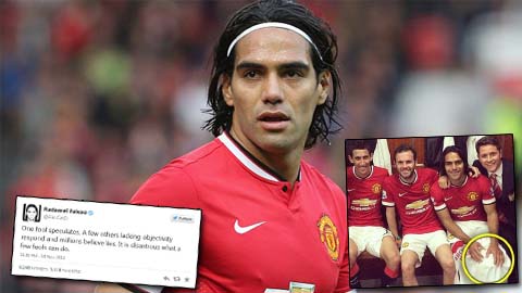 Falcao phản bác lời tố cáo giấu chấn thương