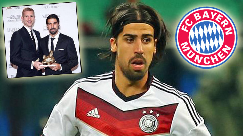 Khedira đạt thỏa thuận ghi nhớ gia nhập Bayern