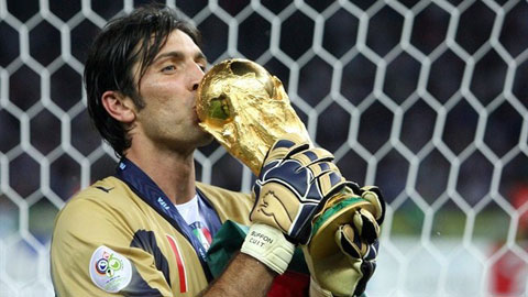 Gianluigi Buffon nhắm kỷ lục 6 lần dự World Cup