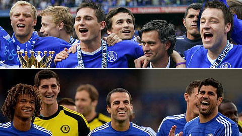 Chùm ảnh: So sánh Chelsea 2004 và Chelsea 2014