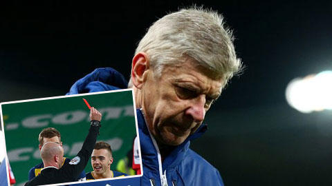 HLV Wenger: “Chambers không đáng nhận thẻ đỏ”