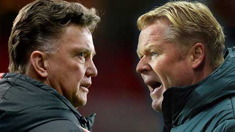 Do đâu Van Gaal và Koeman từ thày trò trở thành kẻ thù?