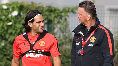 Van Gaal: Falcao chỉ có thể đá 20 phút