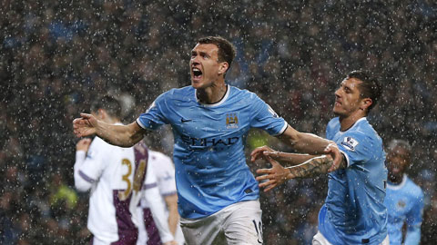 Man City: Dzeko, làm ơn hãy tỏa sáng!