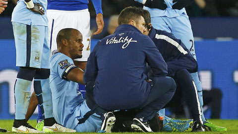 Man City: Bão chấn thương kéo đến Etihad