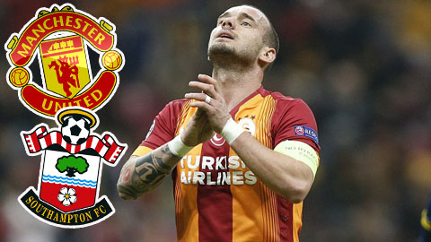 M.U và Southampton giành nhau Sneijder