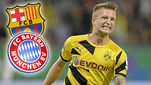 Real và Bayern kèn cựa vì Marco Reus