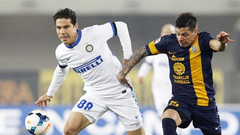 Inter Milan: Hernanes tái xuất khi gặp lại 