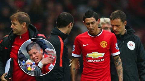 M.U: Di Maria trở lại, Rojo tiếp tục ngồi ngoài