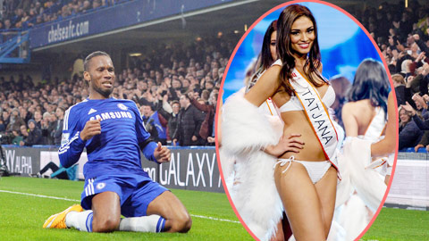 Drogba ngoại tình với hoa hậu Hà Lan