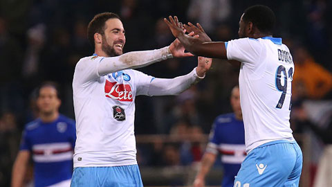 Zapata cạnh tranh dữ dội với Higuain