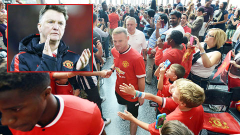 Bóng đá - Van Gaal ra “mật chỉ” với sao Man United