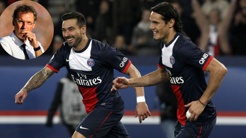 PSG có thể bán cả Lavezzi và Cavani!