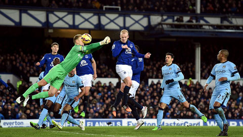 Everton 1-1 Man City: Sa lầy ở Goodison Park