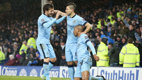 Hàng công Man City: Ơn giời, Aguero đây rồi!