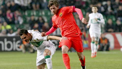 Barca: Màn ghi điểm của các cầu thủ trẻ Barca: Màn ghi điểm của các cầu thủ trẻ