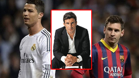 Figo thẳng thừng chê Ronaldo và Messi 