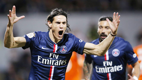 Cavani hồi sinh sau án kỷ luật