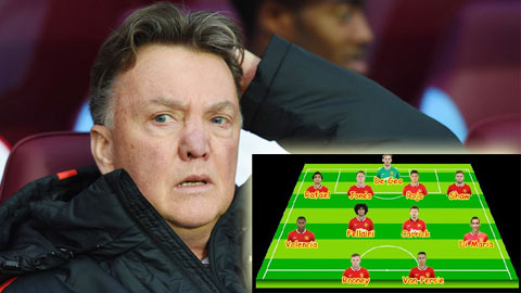 Van Gaal “nổi da gà” khi nhìn M.U chơi 4-4-2