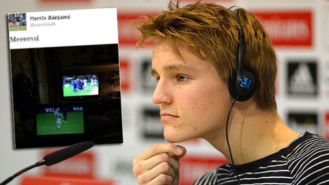 Vừa gia nhập Real, Odegaard liền 