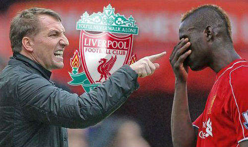 HLV Brendan Rodgers quyết “trảm” Balotelli - 1