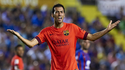 Thành Manchester nổi lửa vì Sergio Busquets