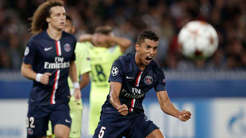 Vị trí hậu vệ phải của PSG: Marquinhos ngày càng hoàn thiện