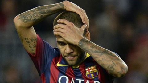 Dani Alves sẽ chia tay Barca mùa Hè này