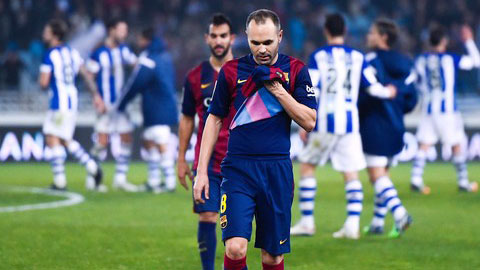 Iniesta đang dần trở nên mờ nhạt ở Barca?