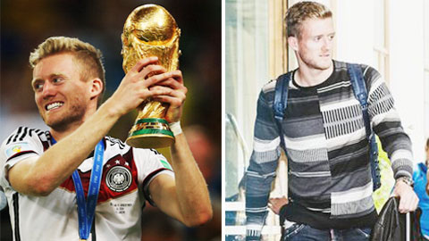 Bóng đá - Schuerrle trượt dài từ đỉnh thế giới